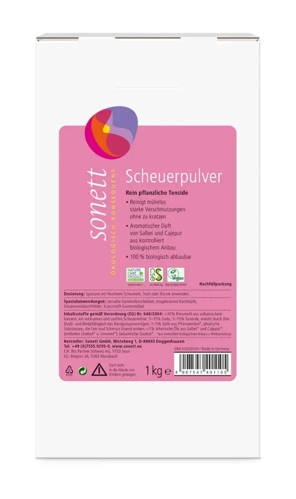 Scheuerpulver Nachfüller SONETT - Sanoverde