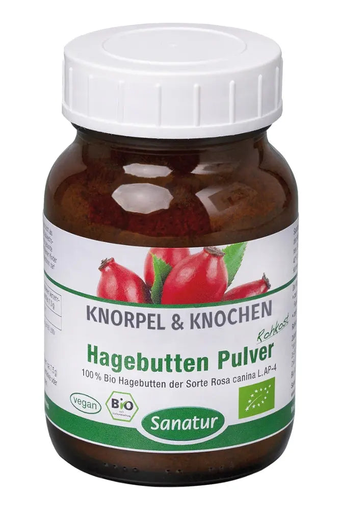 Hagebutten-Pulver 160g BIO Sanatur - Sanoverde