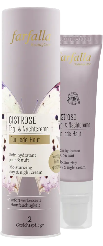 Cistrose Tag & Nachtcreme Farfalla - Sanoverde