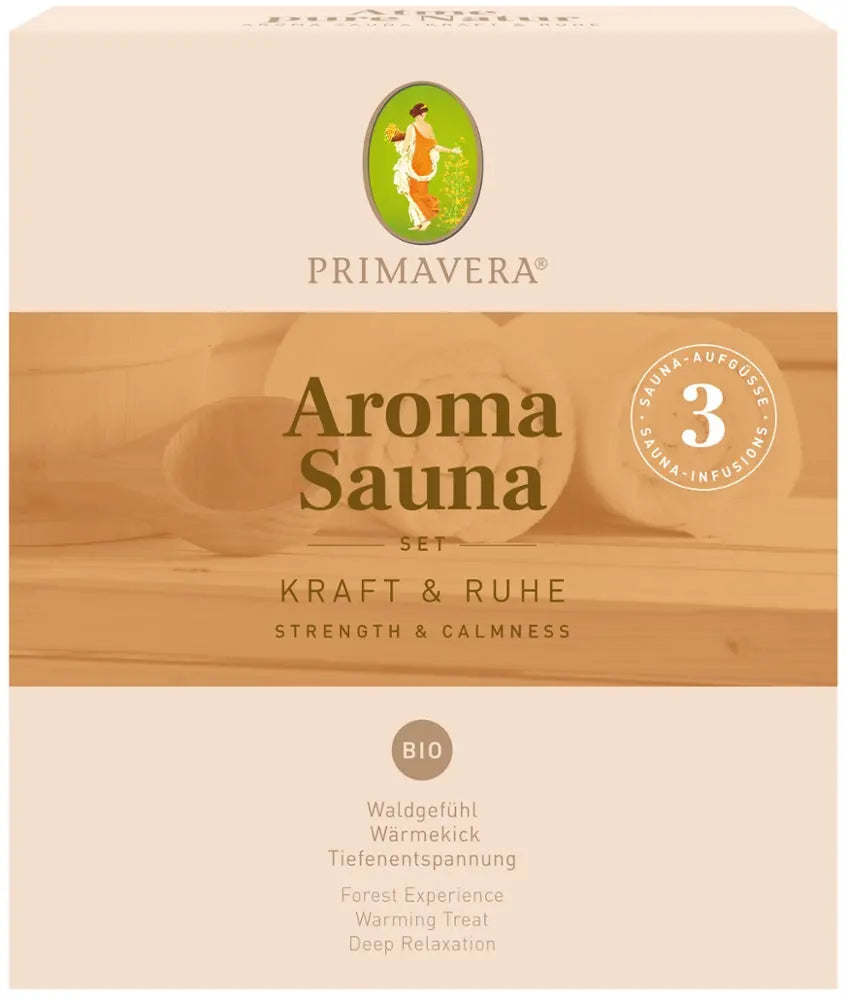 Set Ar. Sauna Kraft & Ruhe Primavera - Sanoverde