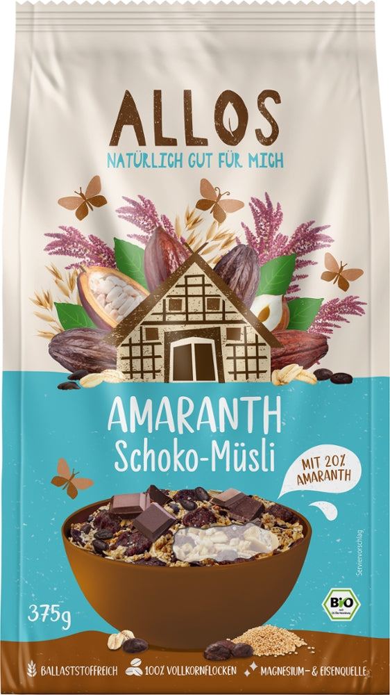 Amaranth Schoko Müsli Allos - Sanoverde