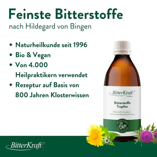 BitterKraft! Original Tropfen (BIO) 200ml Gutsmiedl Natur-Produkte GmbH - Sanoverde