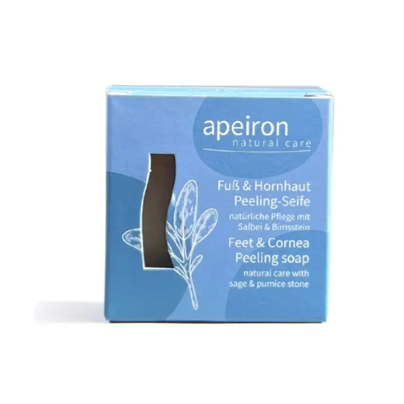 apeiron Fuß & Hornhaut Peeling Seife 100g Sanoverde - Sanoverde