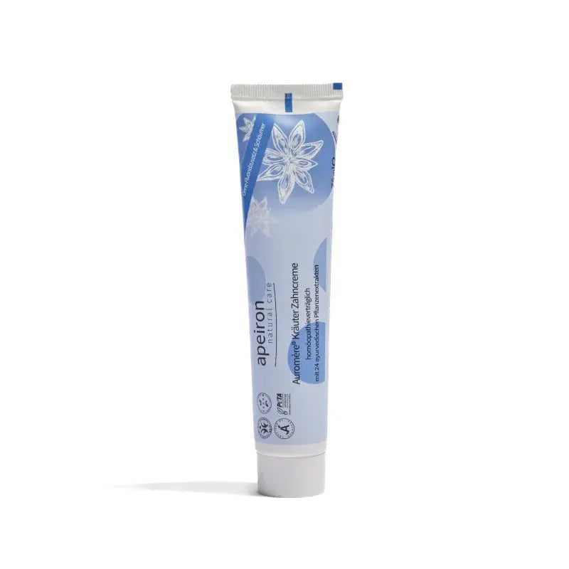 Auromère Kräuter-Zahncreme Homöopathie 75ml -minzfrei Apeiron - Sanoverde
