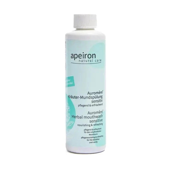 Auromère Kräuter - Mundspülung sensitv 250ml Apeiron - Sanoverde