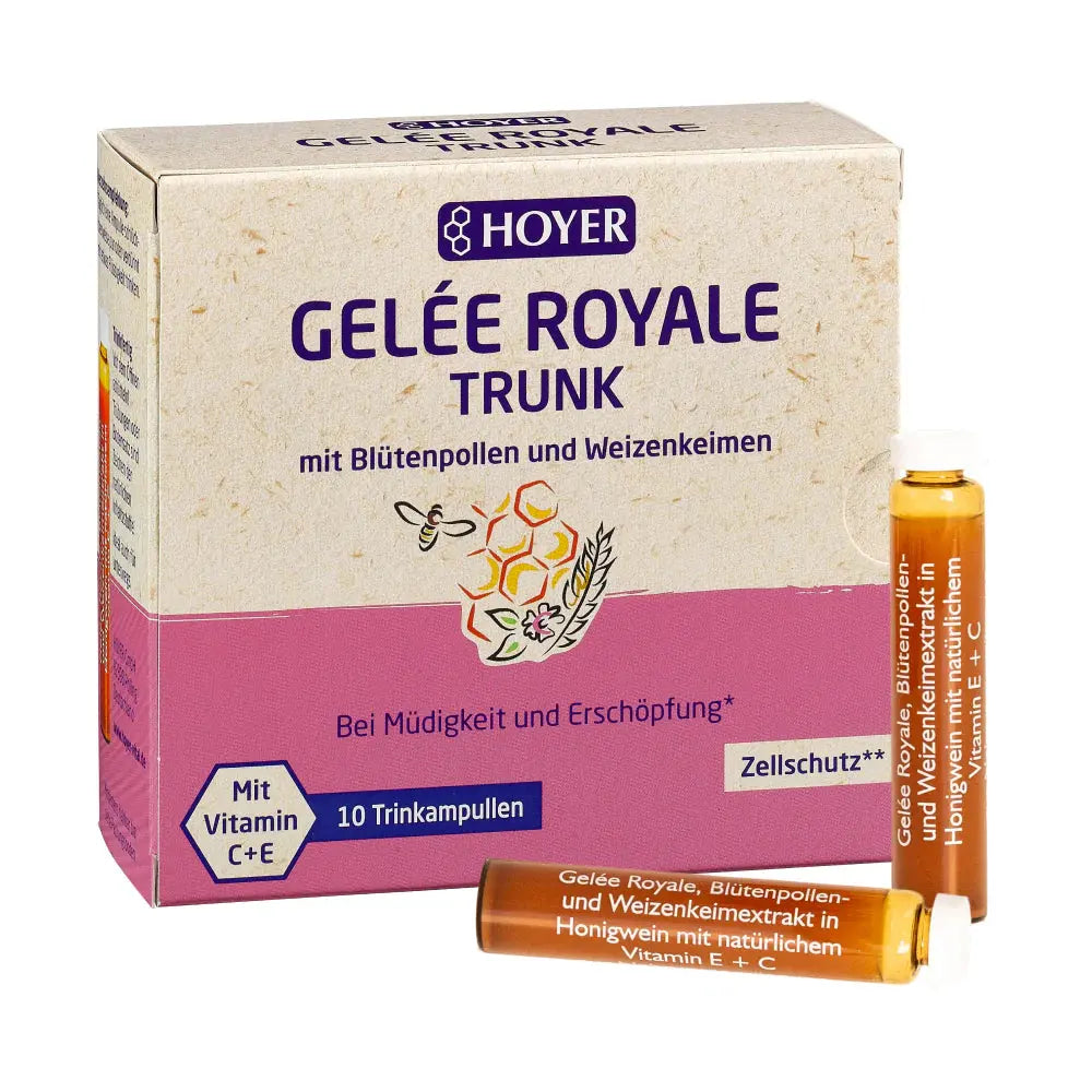 Geleé Royale + Blütenpollen Kur Hoyer - Sanoverde