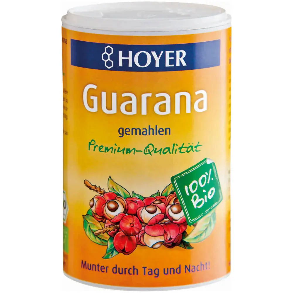 Guarana gemahlen 75g Hoyer - Sanoverde