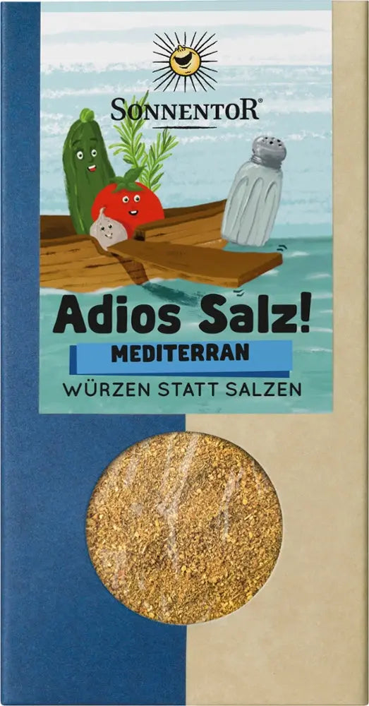 Adios Salz mediterran Sonnentor - Sanoverde