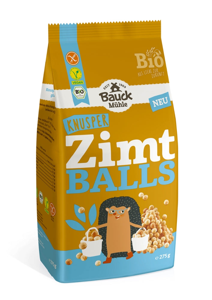 Knusper Zimt Balls Bauckhof - Sanoverde