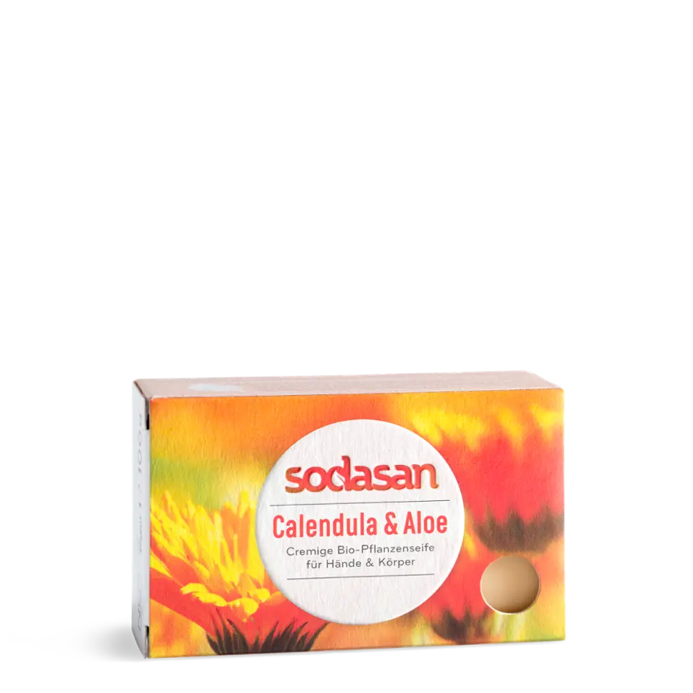 Pflanzenseife Calendula&Al sodasan - Sanoverde