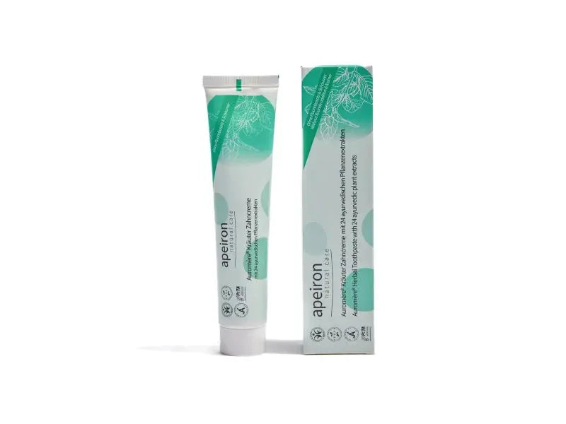 apeiron Auromère ayurvedische Kräuter-Zahncreme - fluoridfreie Zahnpasta 75ml Apeiron - Sanoverde