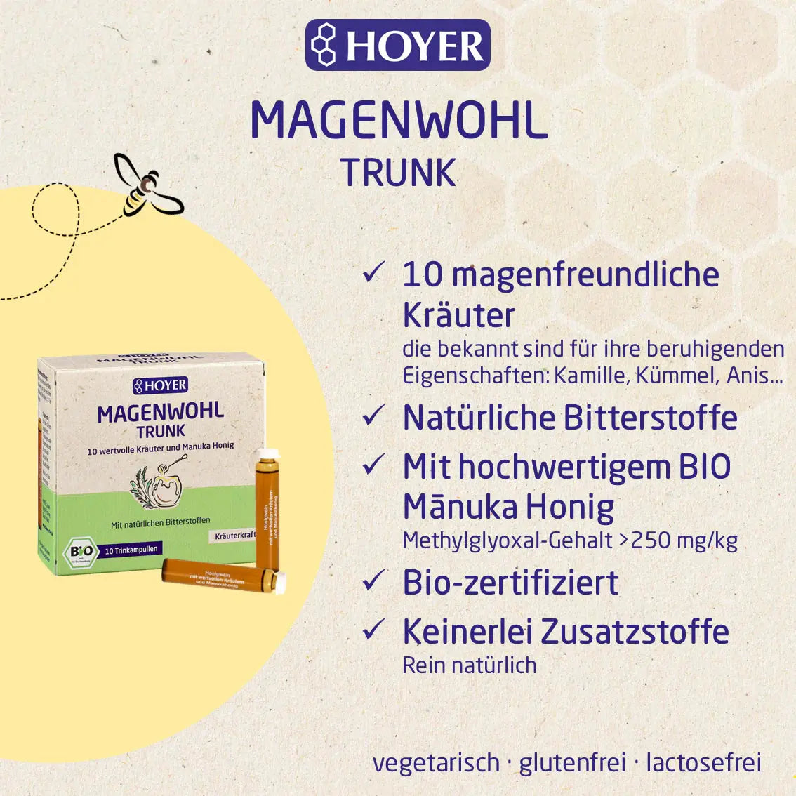 Magenwohl-Trunk Hoyer - Sanoverde