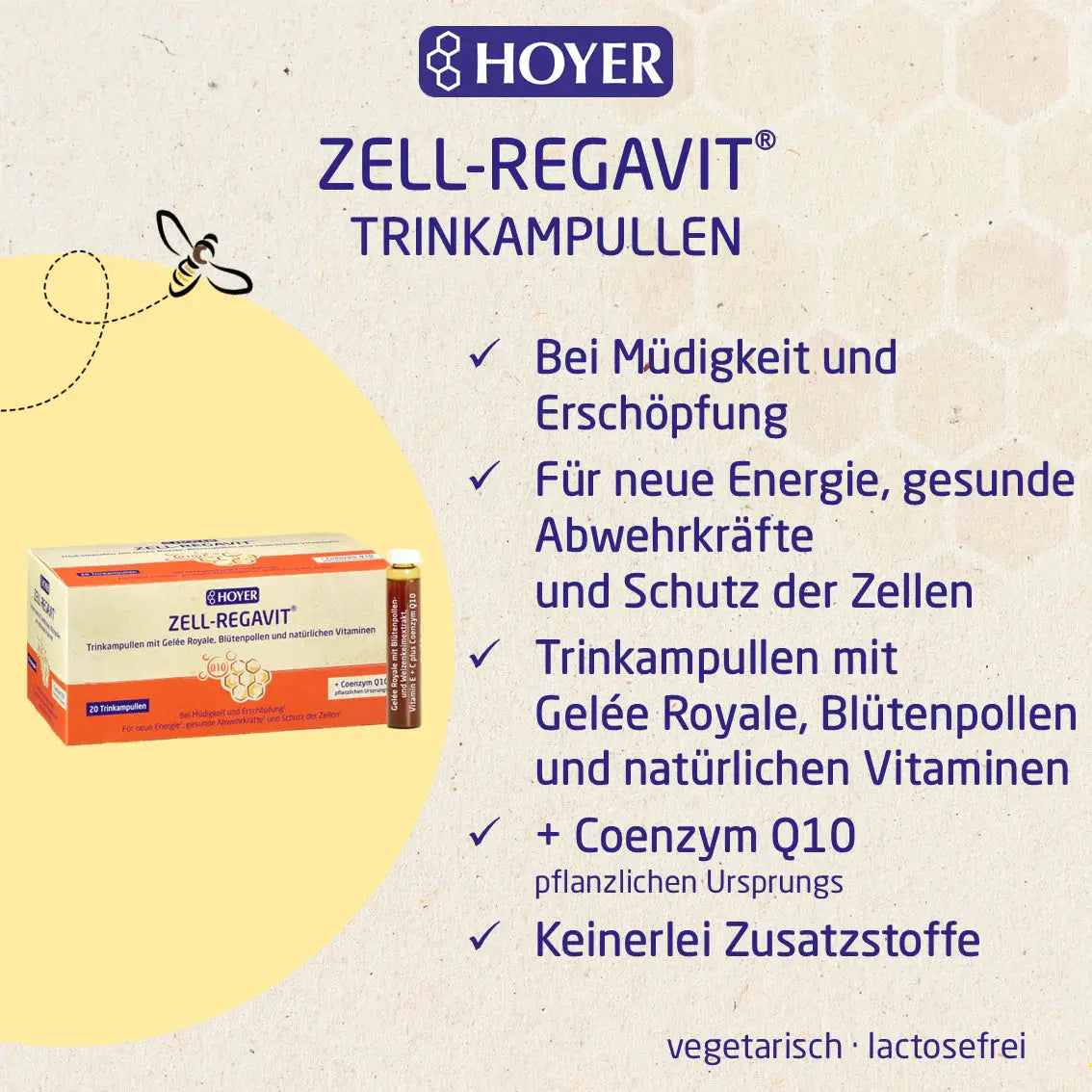 Zell-Regavit Trinkampullen Hoyer - Sanoverde