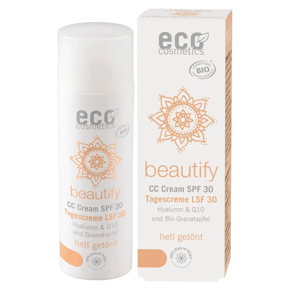 CC Cream LSF 30 getönt hell ECO Cosmetics - Sanoverde