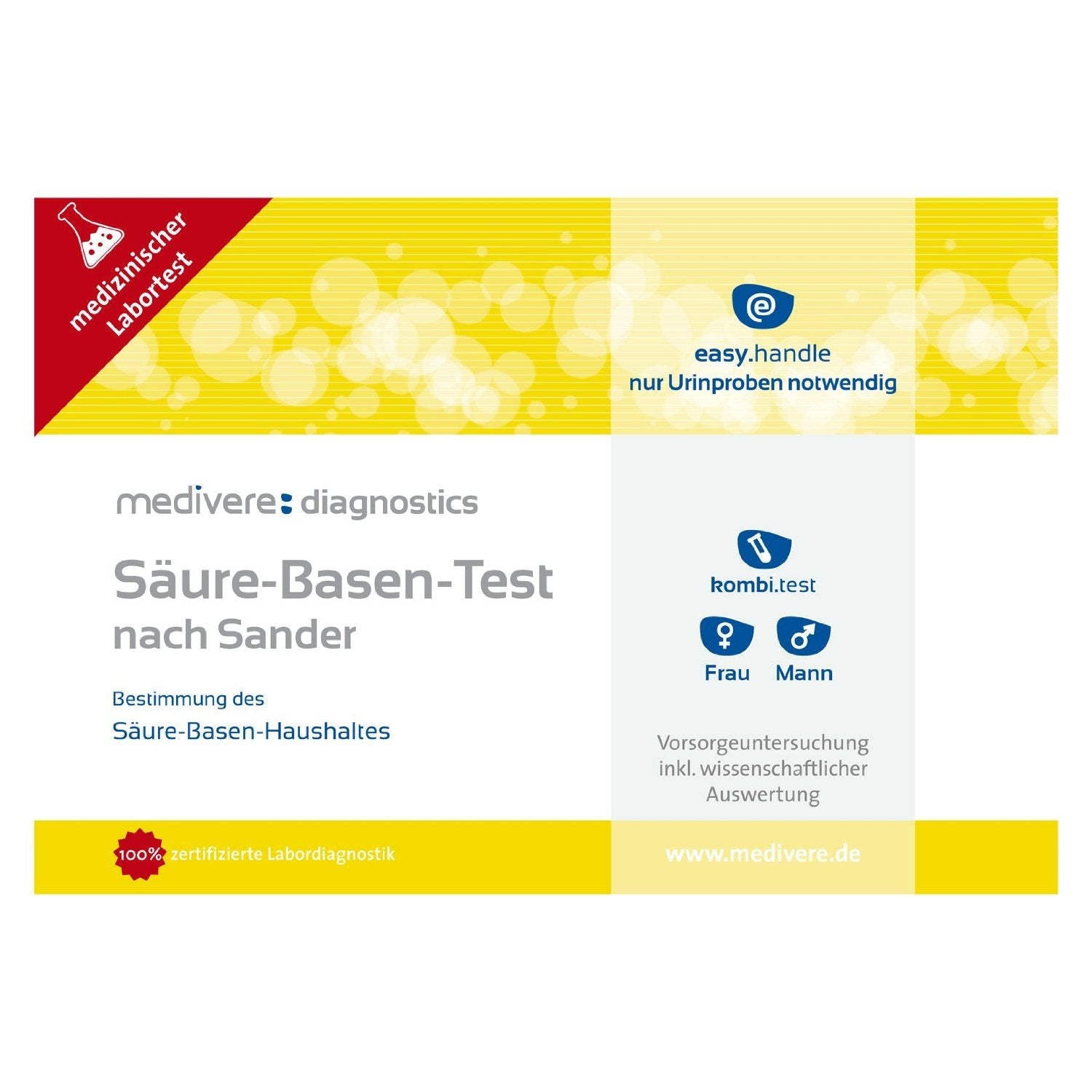 Säure-Basen-Test-Set nach Sander