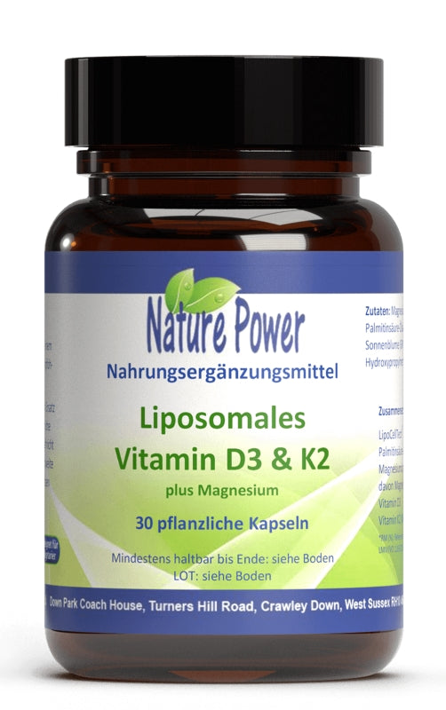 Liposomales Vitamin D3 + K2 + Magnesium