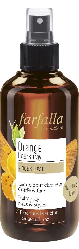 Orange Haarspray Farfalla - Sanoverde