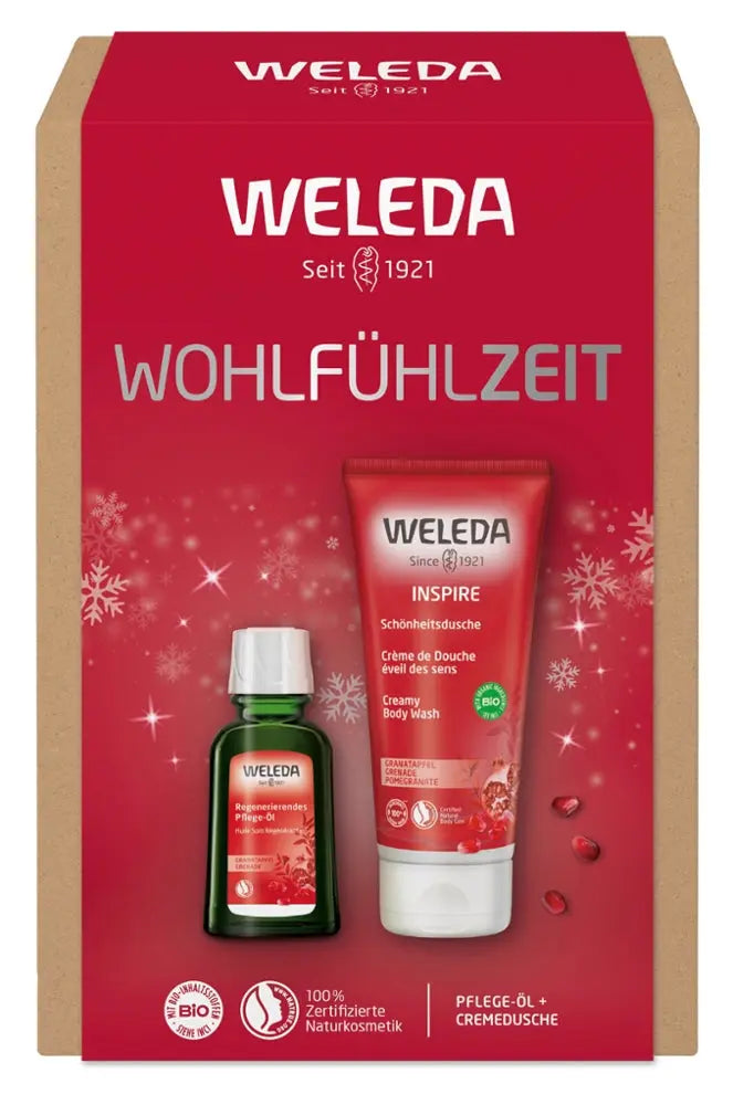 Geschenkset Wohlfühlzeit Weleda - Sanoverde