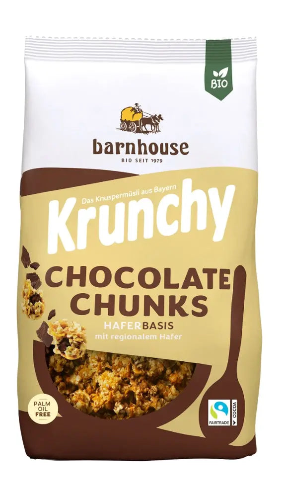 Krunchy Chocolate Chunks Barnhouse - Sanoverde