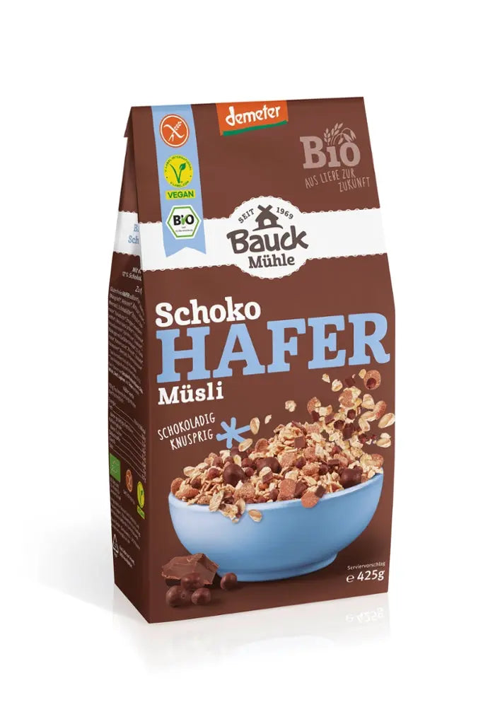 Hafer Müsli Schoko Bauckhof - Sanoverde