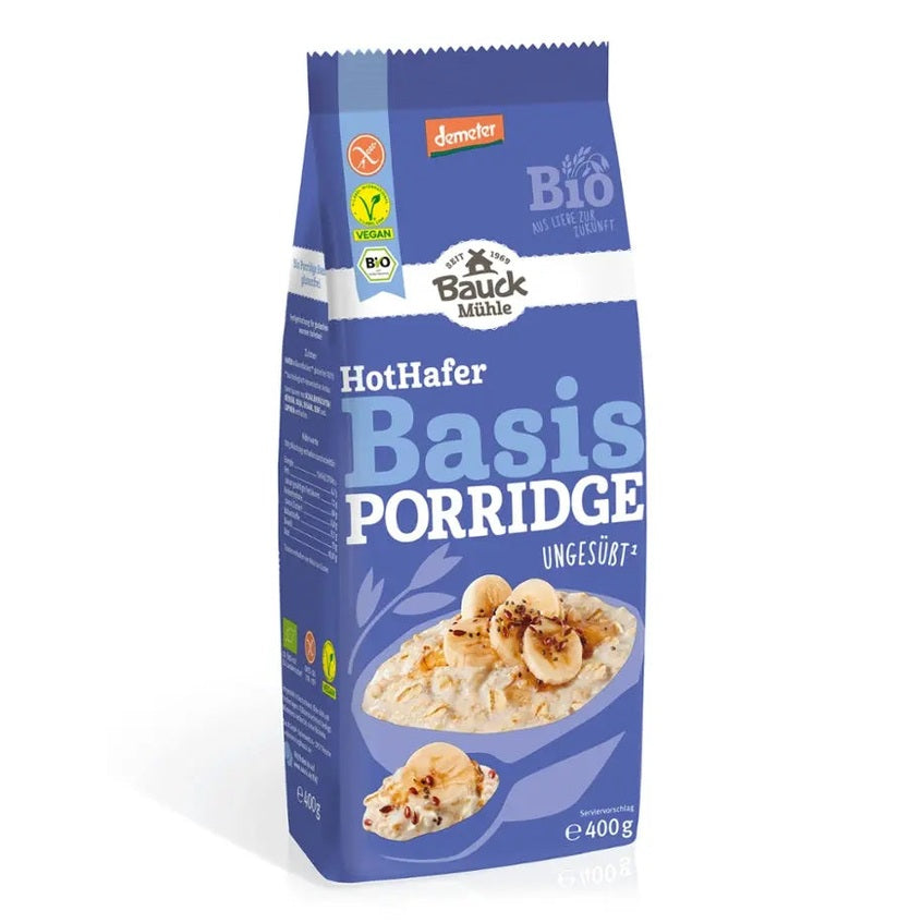 Bauckhof Hot Hafer Basis Porridge 400g BIO Bauckhof - Sanoverde