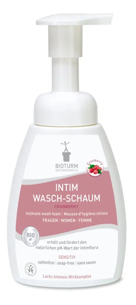 Intim Wasch-Schaum Cranberry Bioturm - Sanoverde