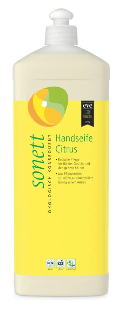 Handseife Citrus Nachfüllfl SONETT - Sanoverde