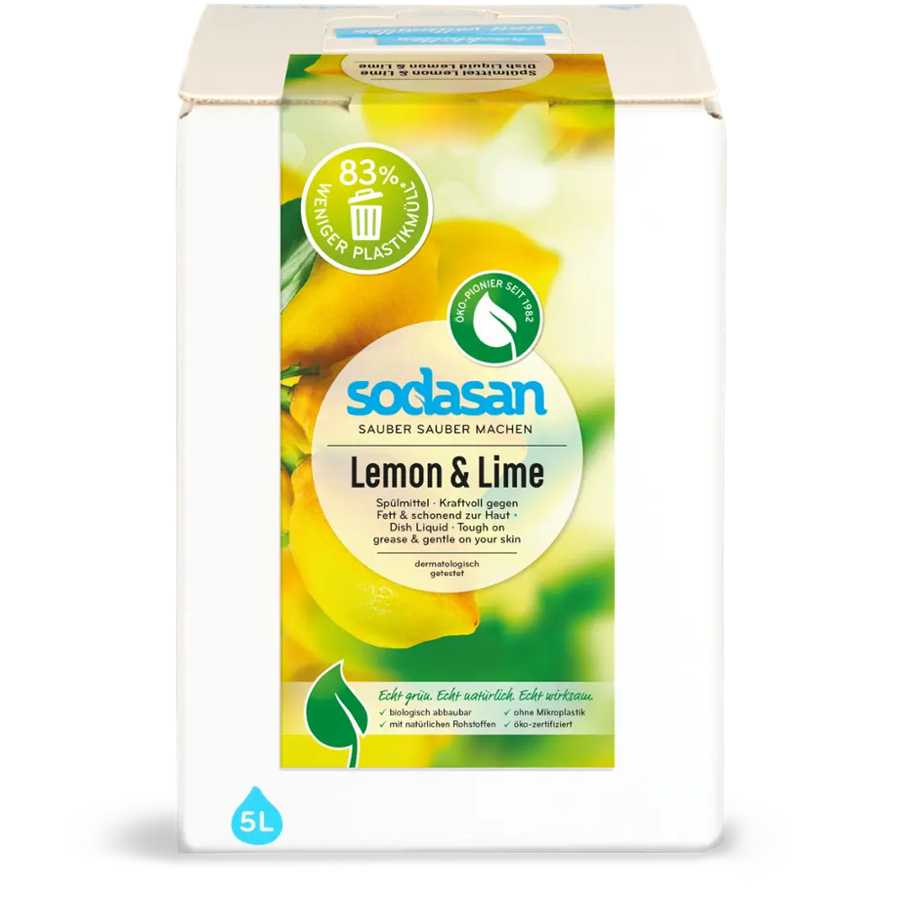 Spülmittel Lemon & Lime sodasan - Sanoverde