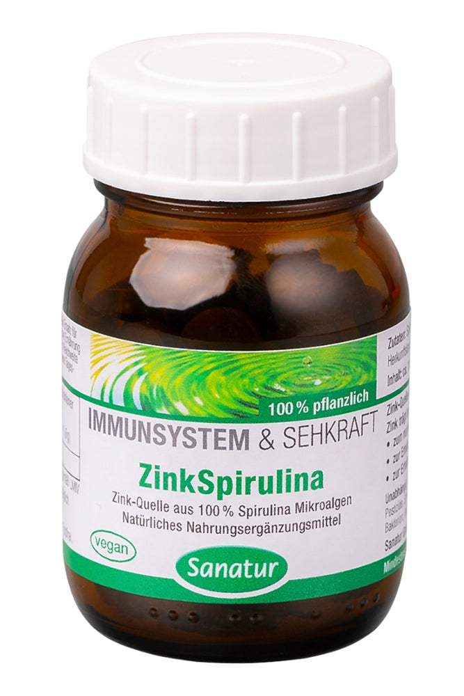 Zink Spirulina, Tabletten