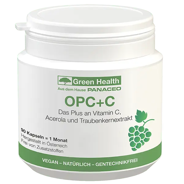 PANACEO Green Health OPC+C 90 Kapseln Panaceo - Sanoverde