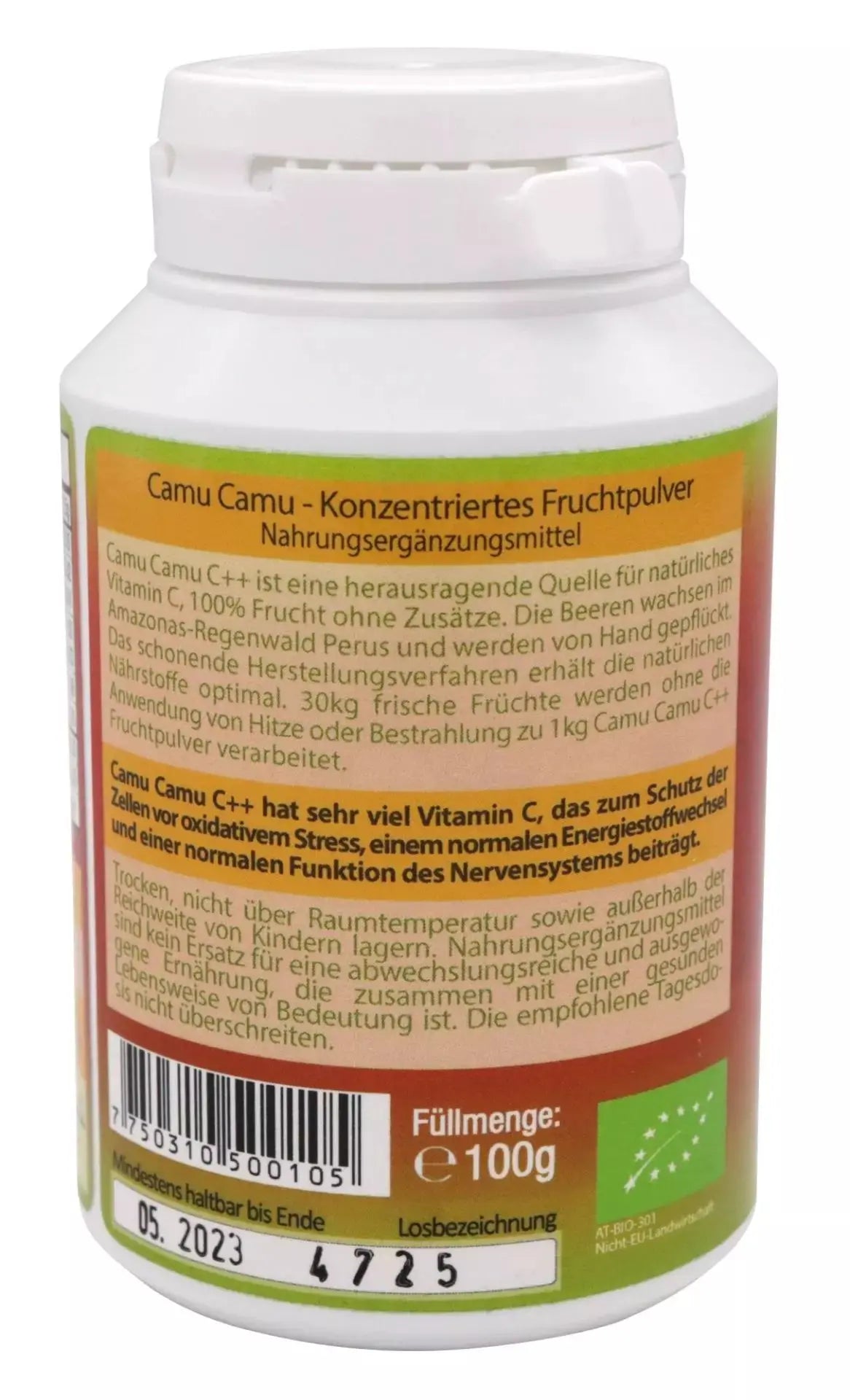 Camu-Camu Vitamin C Pulver 100g, bio Sonstige - Sanoverde