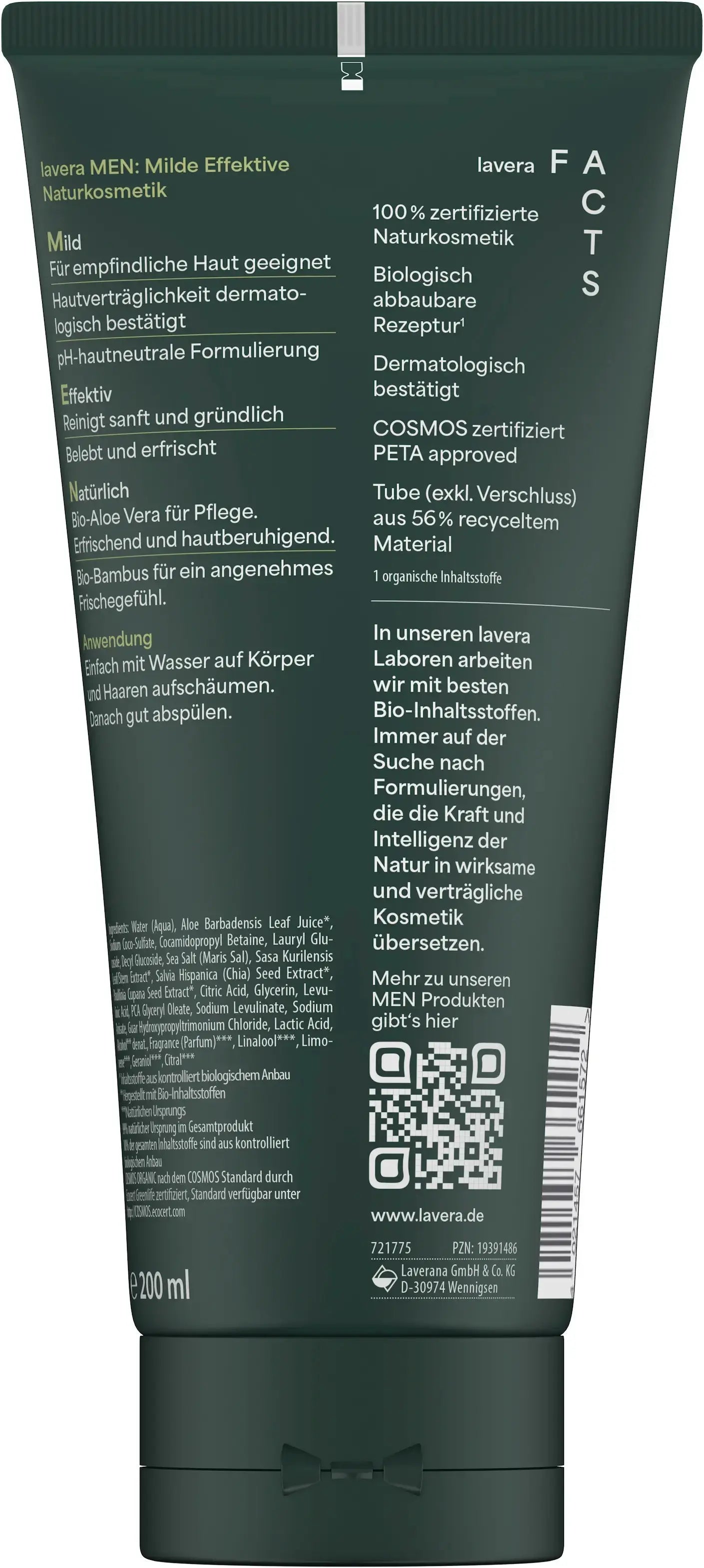 Men Sensitiv Duschgel 3in1