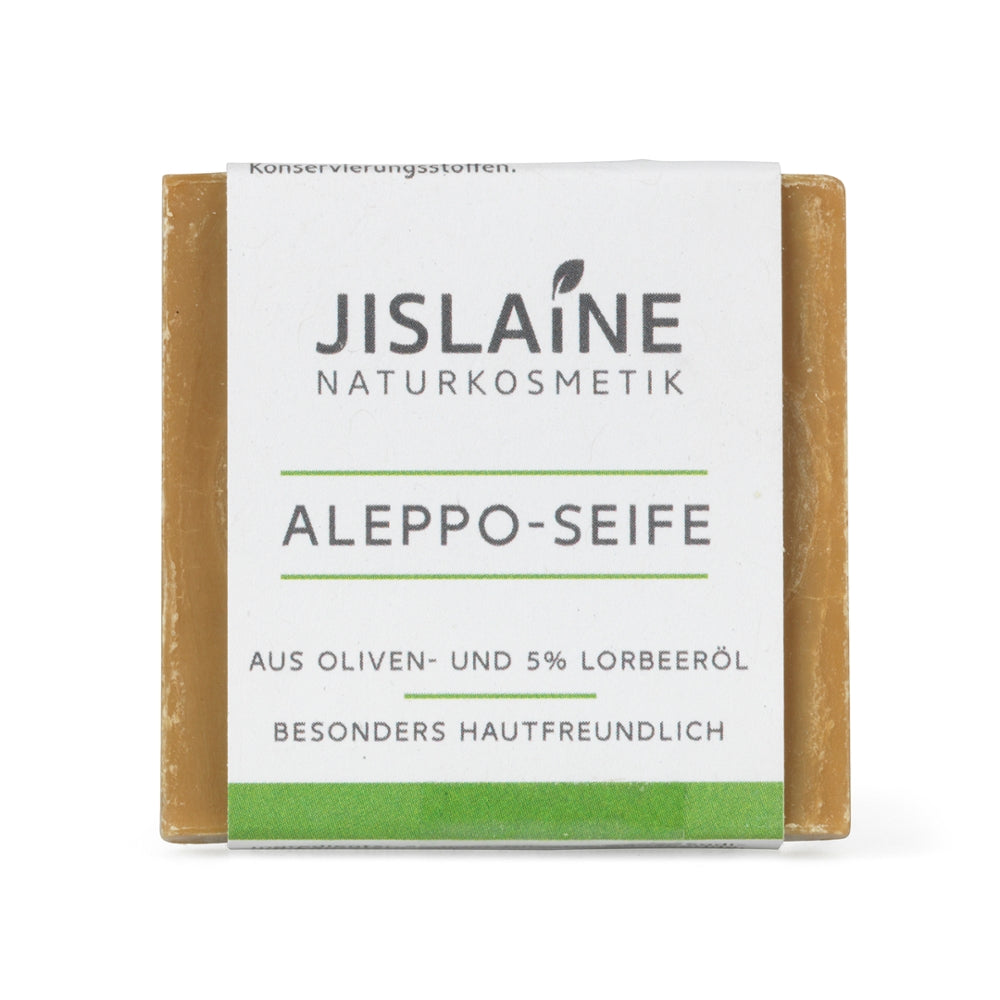 Aleppo-Seife Probiergröße Jislaine Naturkosmetik - Sanoverde