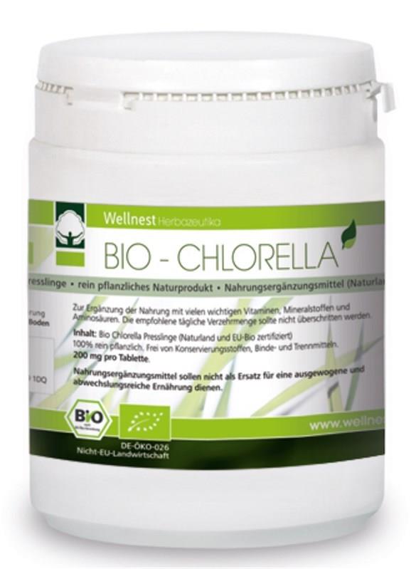 Bio Chlorella, Tabletten