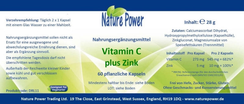 Vitamin C plus Zink