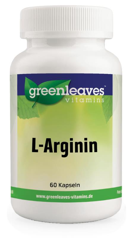 L-Arginin, 500mg
