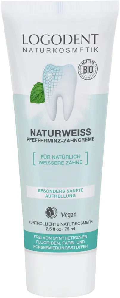 Naturweiss Zahncreme Logona - Sanoverde