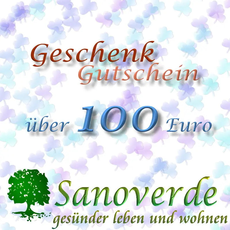 Geschenkgutschein 100 EUR Sanoverde - Sanoverde