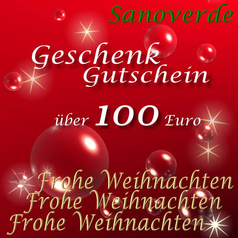 Geschenkgutschein 100 EUR Sanoverde - Sanoverde