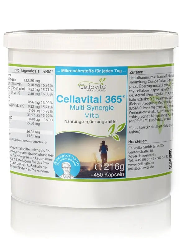 Multi-Vitalstoffe 365 nach Dr. Doepp Cellavita GmbH & Co. KG - Sanoverde