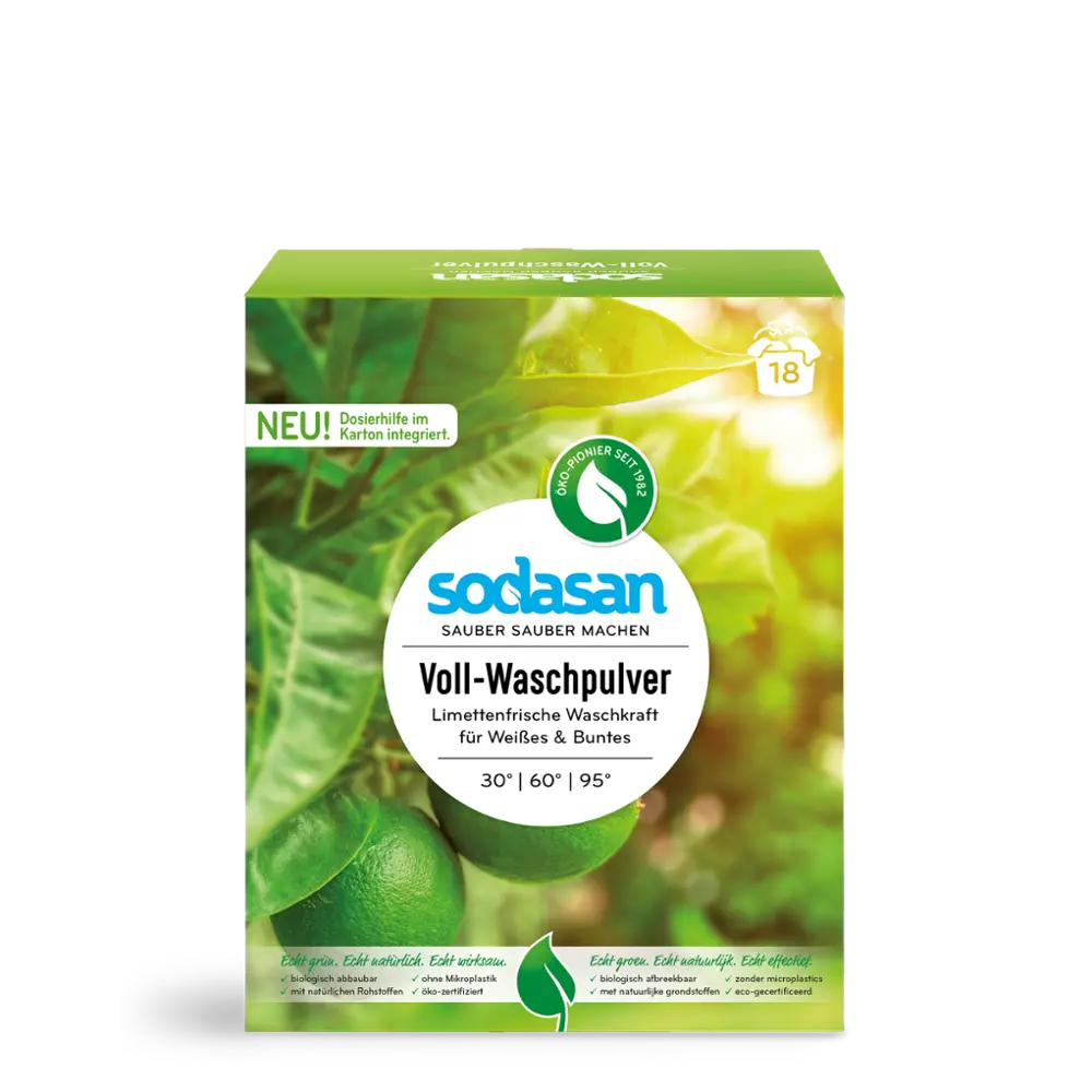 Voll-Waschpulver sodasan - Sanoverde