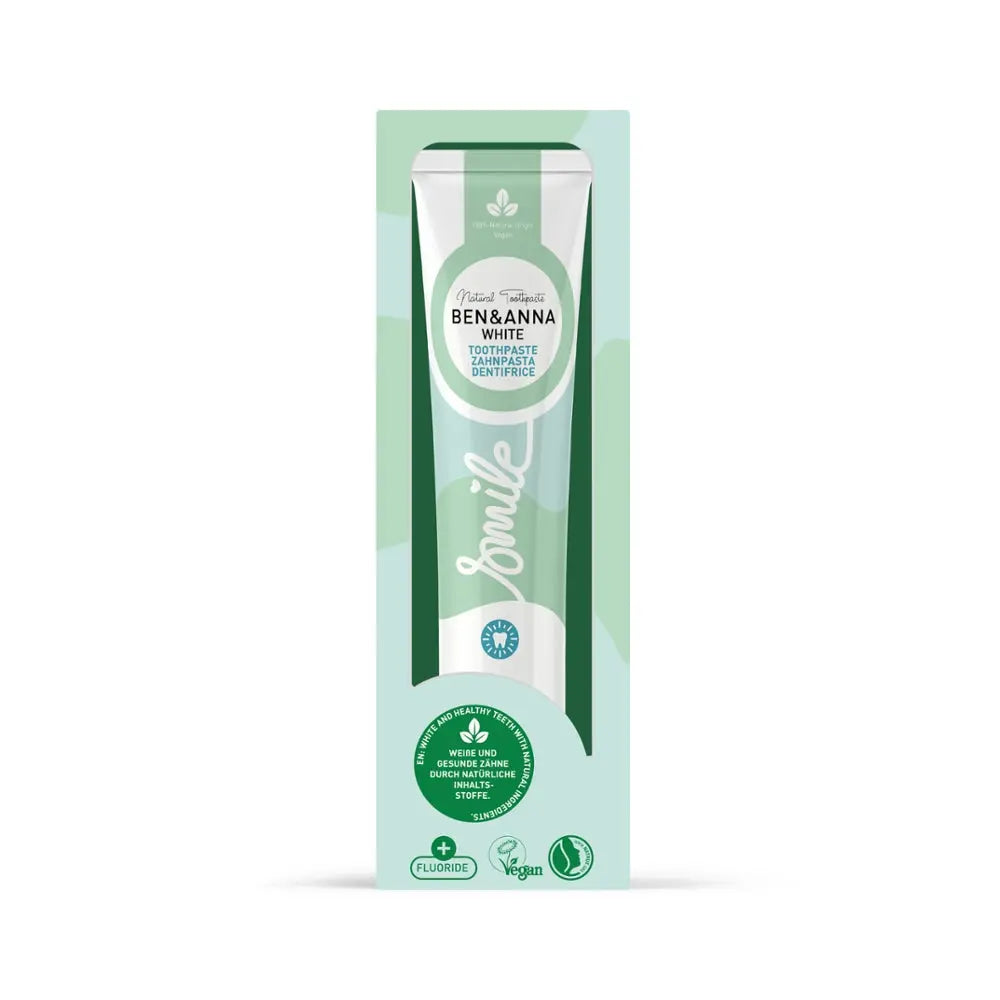 Toothpaste White Ben&Anna Natural Care - Sanoverde