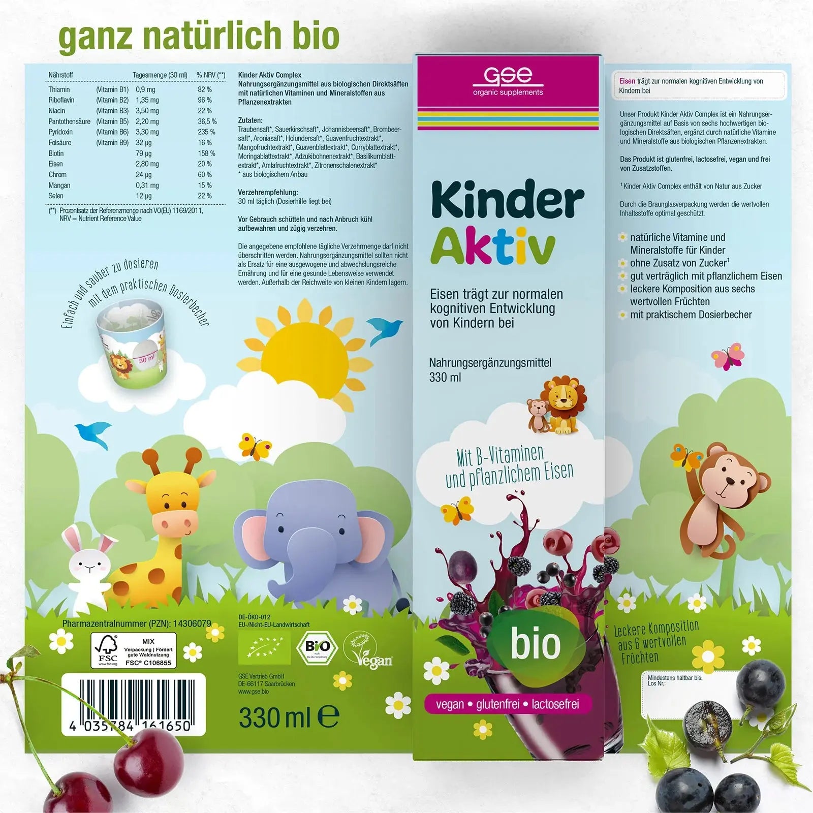 Kinder Aktiv Complex BIO GSE - Sanoverde