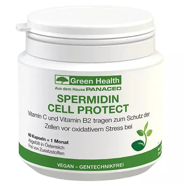PANACEO Green Health Spermidin Cell-Protect 60 Kapseln Panaceo - Sanoverde