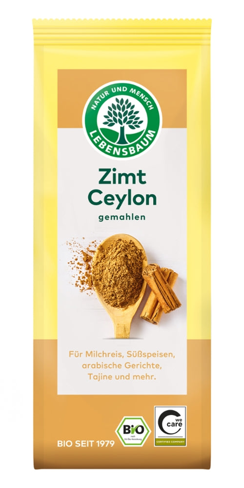 Zimt Ceylon, gemahlen Lebensbaum - Sanoverde