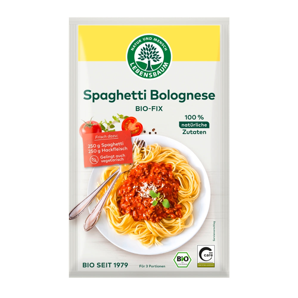 Spaghetti Bolognese Lebensbaum - Sanoverde