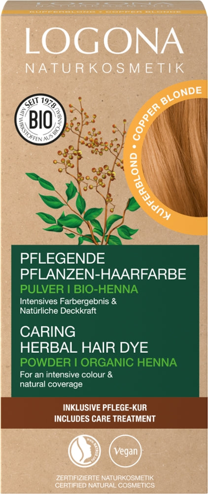 PHF Pulver Kupferblond Logona - Sanoverde