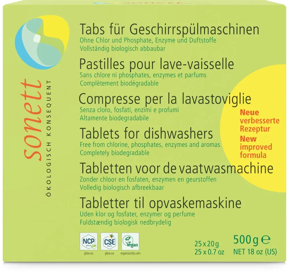 Spülmaschinentabs SONETT - Sanoverde