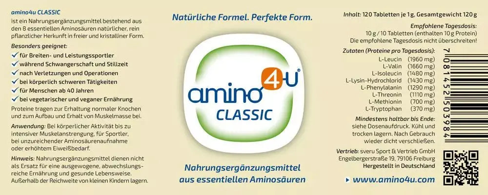Amino4U Presslinge, 120 Stück Sanoverde - Sanoverde