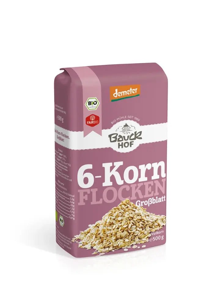 6 - Korn Flocken, ohne Weizen BIO - Sanoverde
